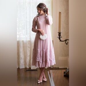 Dainty Jewells Blush English Rosemary Dress